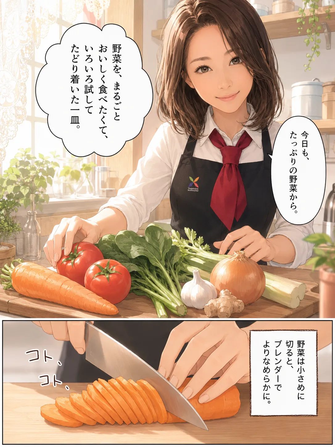 野菜が主役のペーストカレー 1