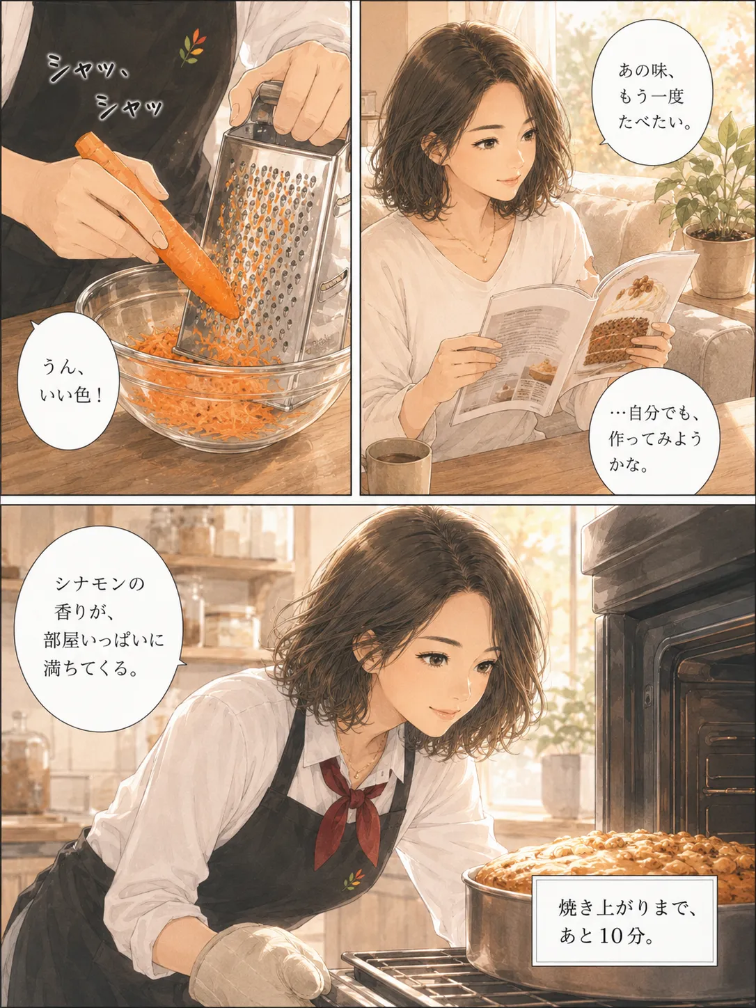 キャロットケーキ 5