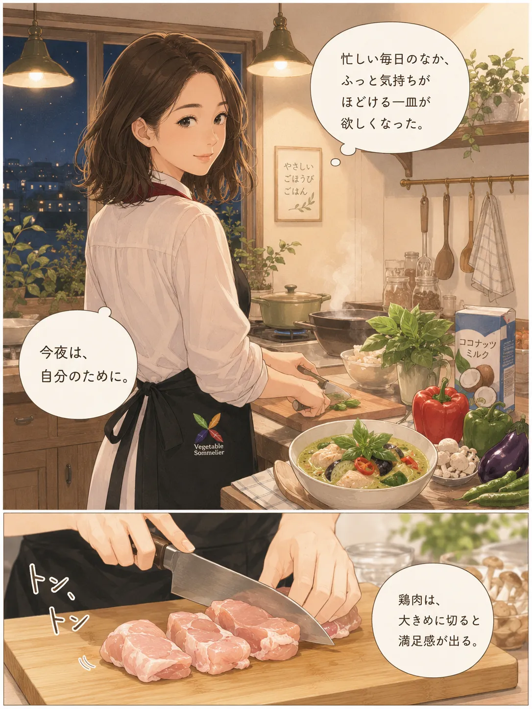 グリーンカレー 4