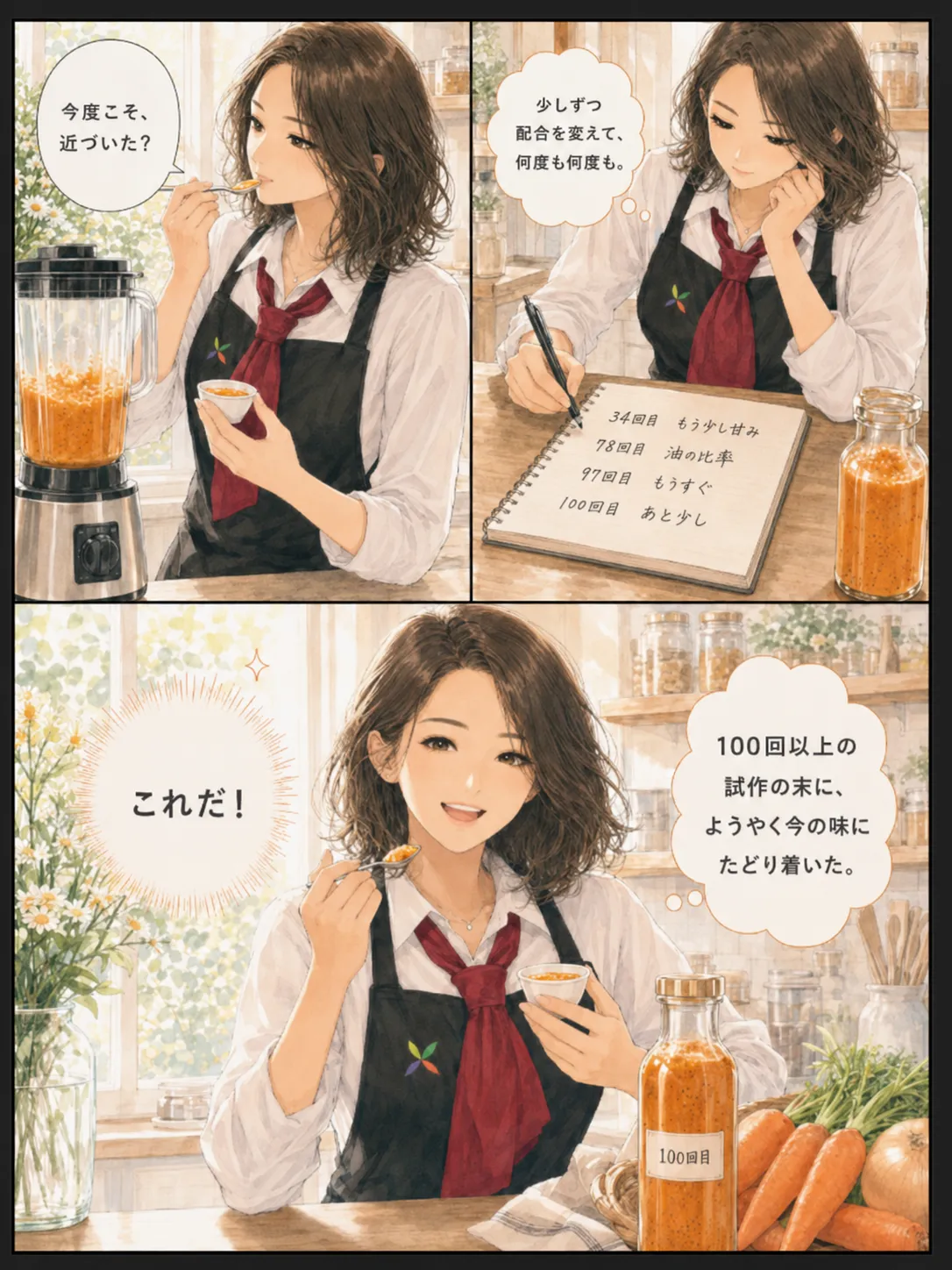 にんじんドレッシング 5