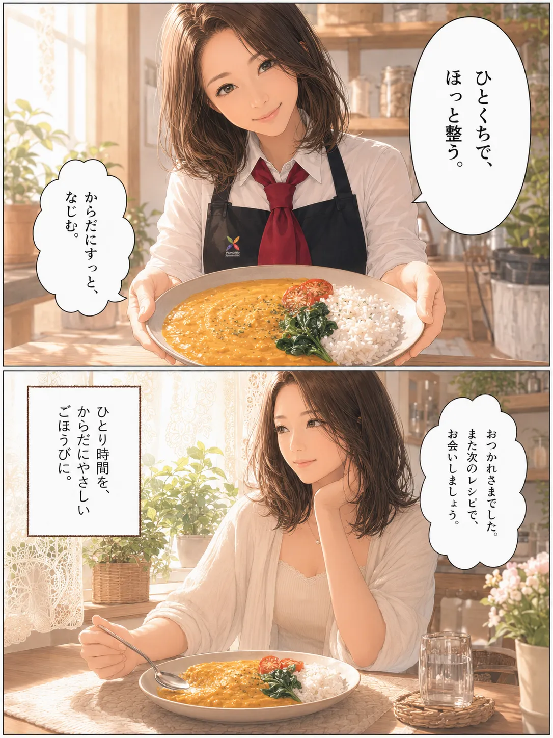 野菜が主役のペーストカレー 6