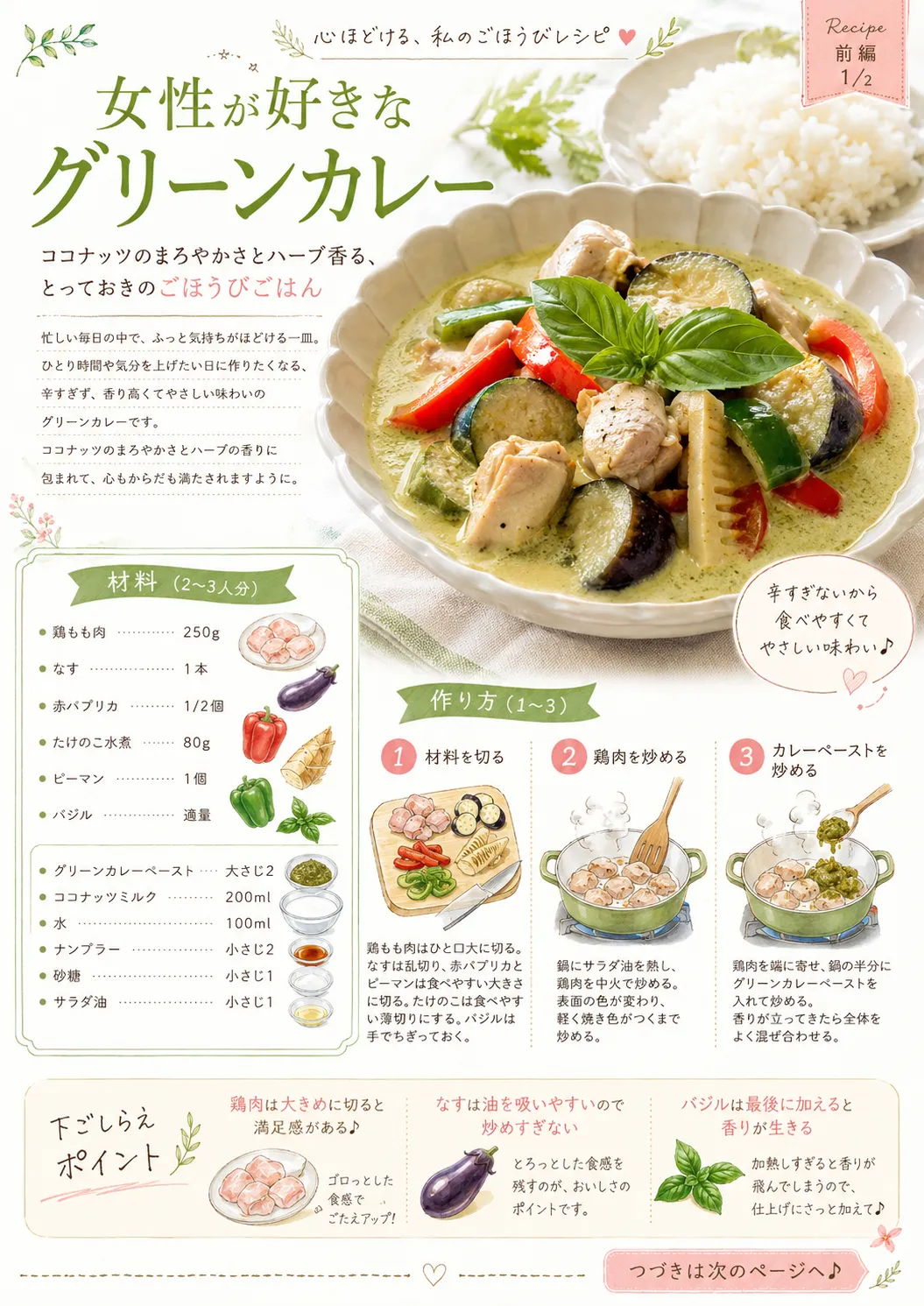 グリーンカレー 2